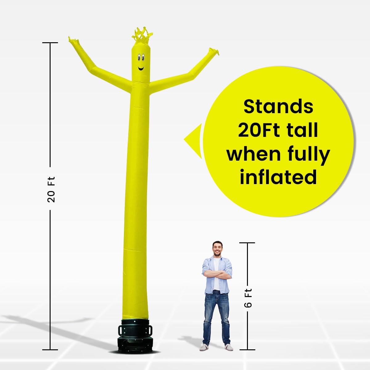 Amazon.com : Wacky Waving Inflatable Tube Guy | 20ft Inflatable